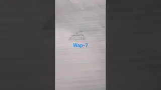 the WAP-7 engine drawing
