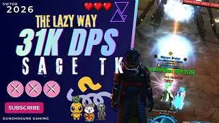 SWTOR 2026 Telekinetics Sage Guide: Lazy Easy 31-35K DPS Full Build!