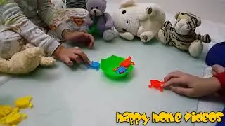 Plastic Frogs Jumping Hopping Games Toy for Kids