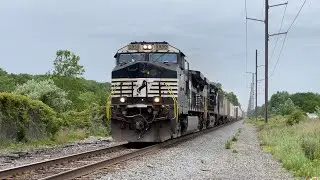 NS 9950 leads a short 24Z through CP Pike!