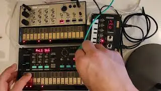 #Jamuary2022 Day 9: DUO Jam - Vambient (Volca FM+Keys/ NTS-1 Delay)