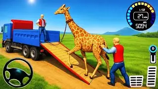 Animal Cargo Truck Driving Game 3D - Animal Transport Cargo Truck 2024 - Android Gameplay