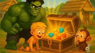Diy min village | Halk ko khazana mill gaya | @mini toy world cartoon