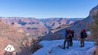 Winter Rim to Rim to Rim Backpacking Trip with Wildland Trekking