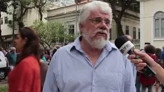 IPUB faz manifesta&ccedil;&atilde;o no campus da Praia Vermelha