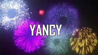 ♪♪  HAPPY BIRTHDAY YANCY  ♪♪
