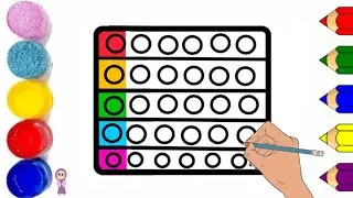 Easy Pop It Drawing for Kids | How to Draw a Square Pop It  Step by Step @Gul-e-ZahraArt