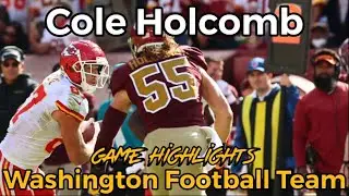 Cole Holcomb GAME HIGHLIGHTS | Week 6  vs Kansas City Chiefs 2021 - 2022 | Washington Football Team