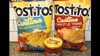 Tostitos Cantina: Traditional & Chipotle Thins and Tostitos Cantina Chipotle Salsa Review