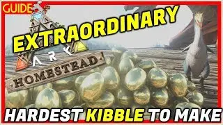 ARK Homestead - Hardest Kibble For Perfect Tames! How To Make Extraordinary Kibble / Spawn codes