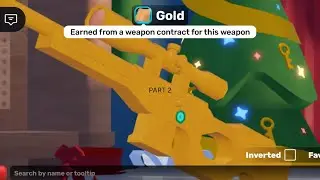 RIVALS ROBLOX ## I GOT THE GOLD WRAP ON SNIPER PART 2 