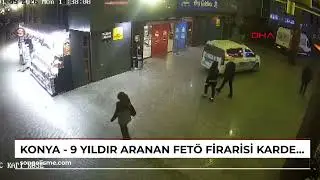 Konya - 9 yıldır aranan FET&Ouml; firarisi kardeşinin kimliğiyle saklandığı evde yakalandı