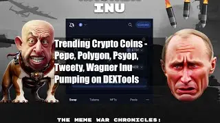 Trending Crypto Coins - Pepe, Polygon, Psyop, Tweety, Wagner Inu Pumping on DEXTools