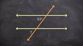Using Corresponding Angles to Find the Missing Measure of an Angle