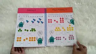 First Time Learning My Big Wipe Clean NUMBERS with wipe clean pen!