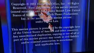 Tenth Planet Productions/Home Box Office (2003)