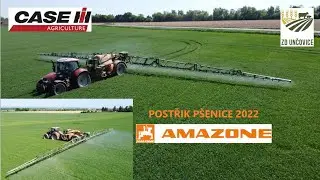 POSTŘIK 2022/CASE IH MAXXUM 140 & AMAZONE UX 4200 SUPER/ZD UNČOVCE/*4K*