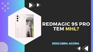 🔴 O REDMAGIC 9S PRO TEM MHL? (ESPELHAR VIA CABO HDMI)