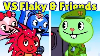 VS Flaky, Flippy, Giggles, & Petunia Full Week [FNF/HARD] (Friday Night Funkin Mod)