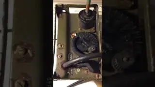 Wireless Set No.38 work test