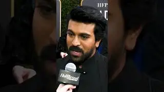 Ram Charan at Golden Globe Awards #rrr #ssrajamouli #ramcharan #jrntr