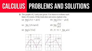 2. The graphs of f and g are given. Use them to evaluate each limit, if it exists.