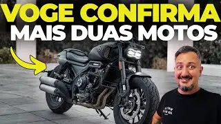 É MUITA OPÇÃO: Voge confirma mais DUAS MOTOS no BRASIL em 2026