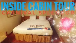Carnival Splendor Rooms - GTY Inside Cabin Tour