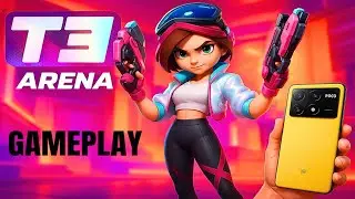 T3 Arena no POCO X6 PRO | Ultra Graphics + 120 FPS Gameplay! 🚀