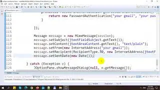 Send Emails with Attachments in Java Swing