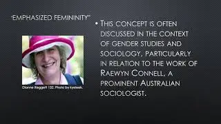 What is Emphasized Femininity?