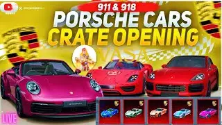50,000 UC !! | PORSCHE CARS CREATE OPENING !! | [VASA UNKNOWN YT]  LIVE 😊🥰