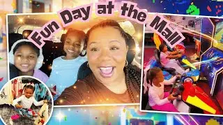 Winter Break Day Out | Mall, Food Court & Arcade Games with Family