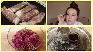 VLOG:Kobe Eti,Kızartmalardan Kaçış,Şalgamlı Soğuk Salata