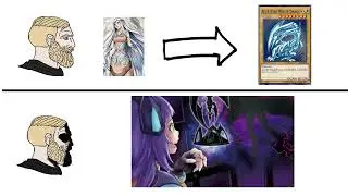 Classic Yugioh Card lore vs World Chalice Card lore