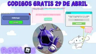 (CODES) ROBLOX - CODIGOS GRATIS HOY 29/04 DE HELLO KITTY, DONT MOVE, SPIN FOR FREE, DANCE FOR UGC