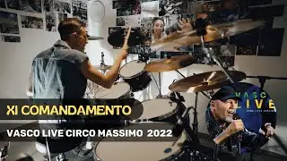 XI COMANDAMENTO - VASCO LIVE CIRCO MASSIMO 2022 Drum Cover MATT LAUG