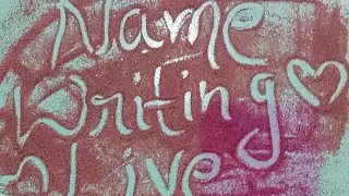 sand name writing ✍️ LIVe 🧿✨️😱