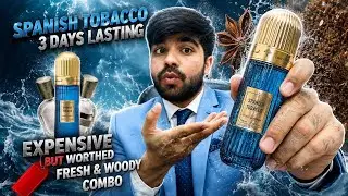 Spanish Tobacco Perfume Review | Fresh & Woody | 3 Days Lasting😍🐐#ibraq #ahmadluxescents #perfume  