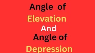 Lec#63:9th math|New Book 2025|Angle of Elevation|Angle of Depression|Full explanation