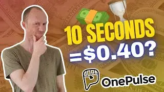 10 Seconds = $0.40? Yes, BUT&hellip;. (OnePulse App Review)