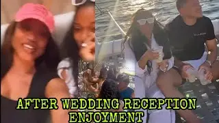 toya johnson/robert rushing and toya johnson/After reception Enjoyment