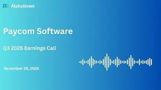 PAYC Stock | Paycom Software Inc Q3 2025 Earnings Call