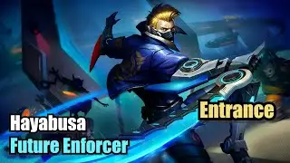 Hayabusa Future Enforcer Skin Elite Entrance (Upscale 4K) Mobile Legends #MOBILELEGENDS