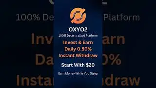 OXY02 Stake & Earn Daily Without Reffer| Earn Money From Trust Wallet #earningapp #earningmoney