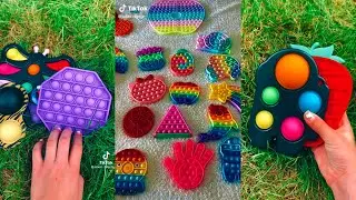 Magic Fidget Toys Board Pop It Simple Dimple TikTok Compilation 136