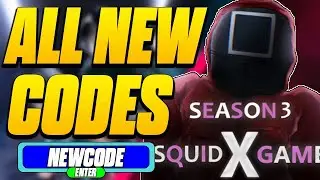 ALL *WORKING* SQUID GAME X CODES 2025 | Roblox Squid Game X
