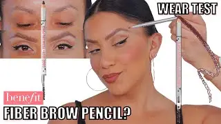*новый* карандаш для бровей Benefit Volumizing Fiber: обзор + тест на стойкость *редкие брови* | MagdalineJanet