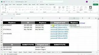 MS Excel REPLACE & SUBSTITUTE Functions | Advanced Data Cleaning Tutorial (Hindi)