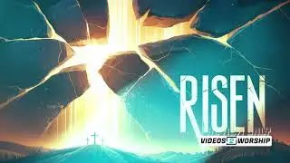 Easter Motion Worship Background | Risen Resurrection Video Loop